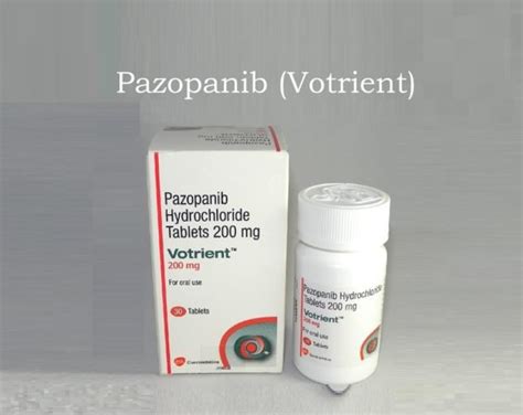 Pazopanib (Votrient) - Uses, Dose, Side effects