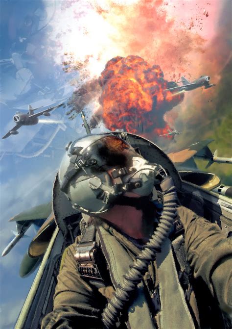 ArtStation - Medal of Honor - Leo K Thorsness, Dave Seeley | Jet ...