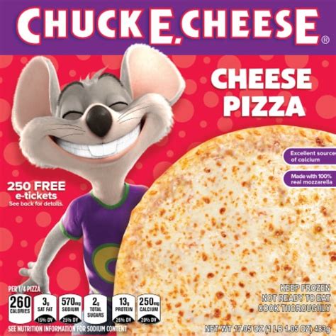 Chuck E. Cheese Original Crust Frozen Pizza, 17.1 oz - King Soopers