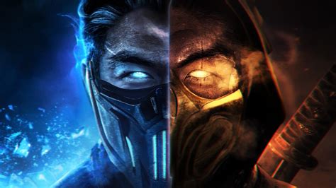 Mortal Kombat Wallpaper 4K, Sub-Zero, Scorpion, Games, #1030