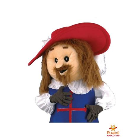 Musketeer D'Artagnan mascot costume, Mascot and costumes, Mascot Adult costumes