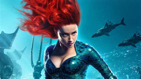 Amber Heard As Princess Mera In Aquaman Movie Wallpaper,HD Movies ...