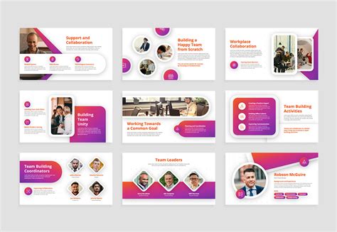 Team Building Google Slides Presentation Template - Graphue