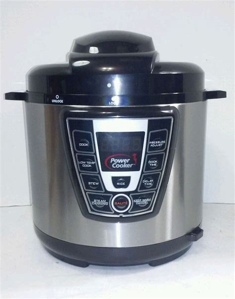 Power Pressure Cooker XL -6 Quart - AS SEEN ON TV - NEW IN BOX!! Canning | Digital pressure ...