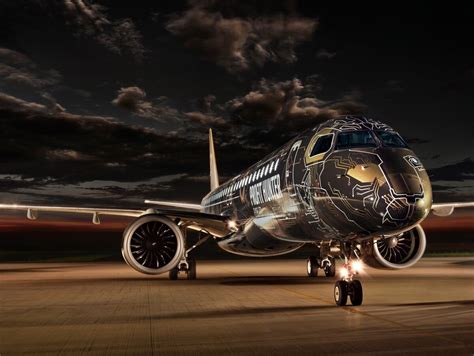 Embraer's "TechLion" E195-E2 Visits China, Kicking off the F