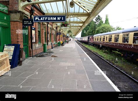 Loughborough railway station on the Great Central railway Stock Photo - Alamy