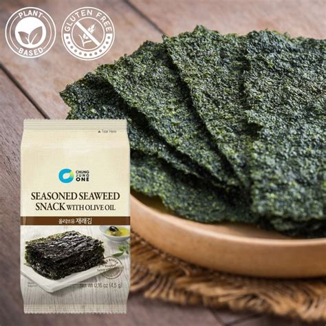 Seasoned Seaweed Snacks