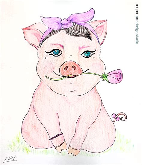 Pig Lady on Behance