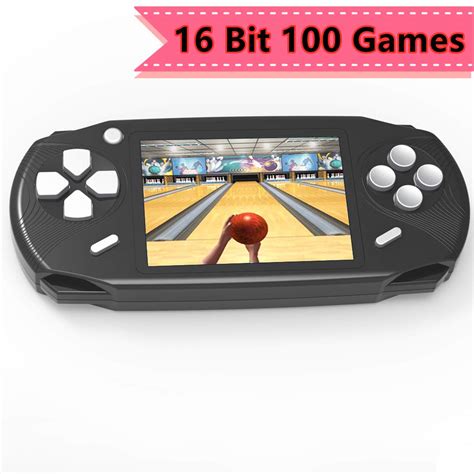 Buy ZHISHAN16 Bit Handheld Game Console for Kids Adults 3.0'' Large ...