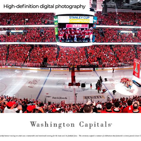 Washington Capitals Panoramic Poster - Capital One Arena | Washington capitals, Panoramic ...