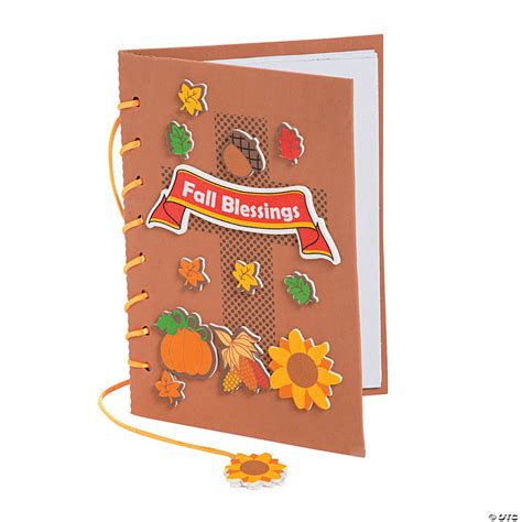 Fall Blessings Prayer Journal Craft Kit - Discontinued