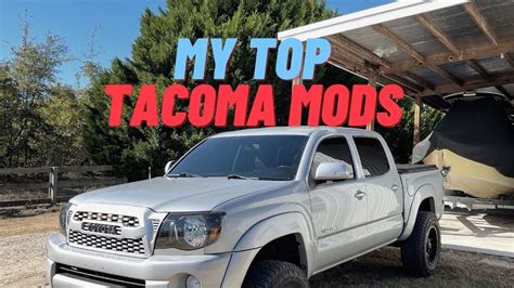 MY 2ND GEN TACOMA MODS - YouTube