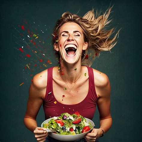 AI-Generated Images of Women Laughing Alone With Salad Are Terrifying