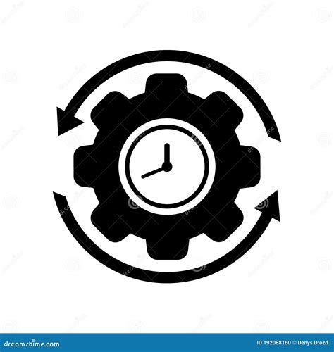 Productivity Vector Icon. Efficiency Illustration Sign. Capacity Symbol Stock Vector ...