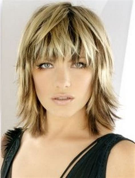 20 Best Ideas Choppy Shag Hairstyles with Short Feathered Bangs