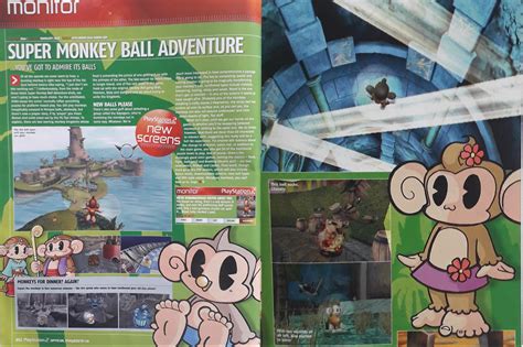 Super Monkey Ball Adventure (Playstation 2 Official Magazine-UK) : r/ps2