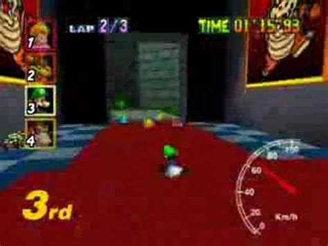 Mario Kart 64 - Bowser's Castle [12/16] - YouTube