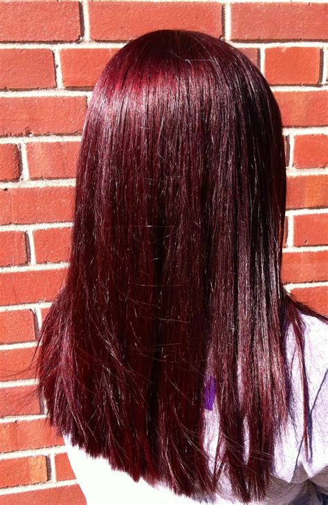 Pin by Amy Jumper on Hair | Deep red hair, Dark red hair color, Hair styles