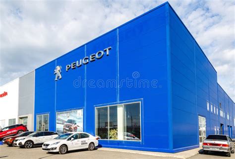 Office of Official Dealer Peugeot Company Editorial Photography - Image of division ...