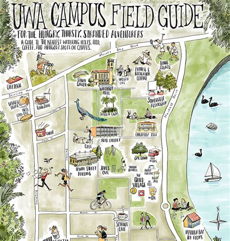 Uwa Campus Map | Zip Code Map