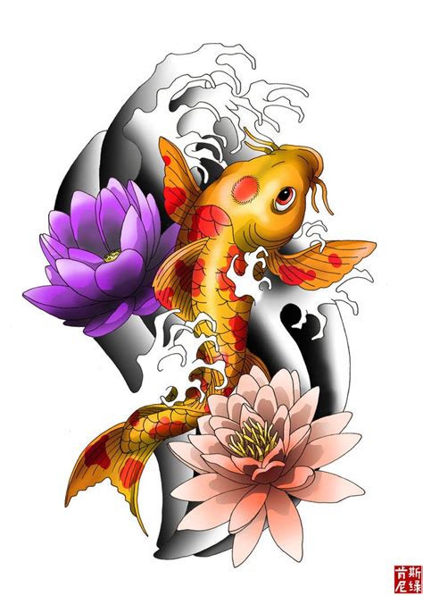 Koi Carp tattoo design by funkt-green on deviantART | Carp tattoo, Koi ...