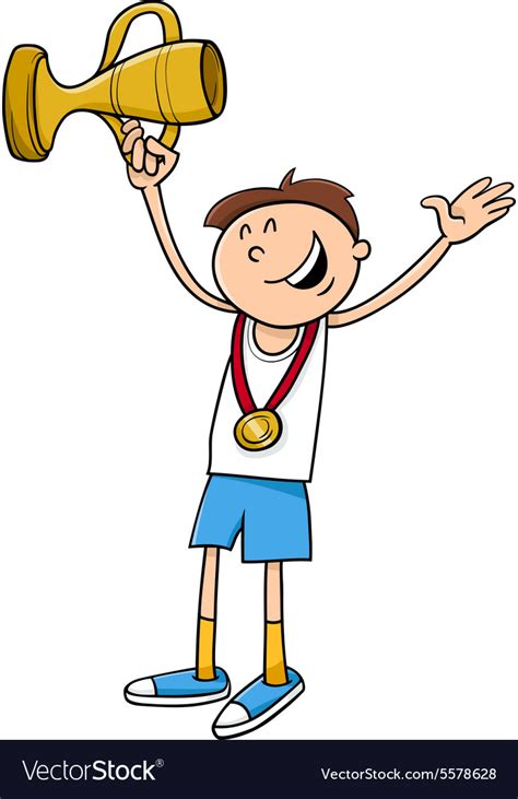 Winner Cartoon Clipart Of Children