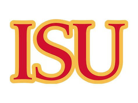 ISU Iowa State University Logo PNG vector in SVG, PDF, AI, CDR format