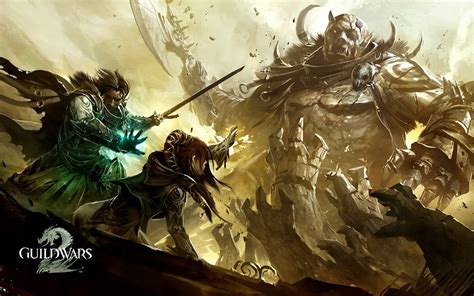 Guild Wars game graphic screenshot, fantasy art, concept art, Guild ...