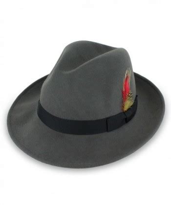 Belfry Bogart Fedora colors X Large Grey W. Black CB11DTTL375