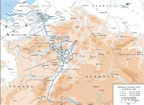 Battle Of Remagen Map