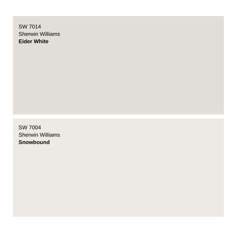 Sherwin Williams Eider White - A Soft, Light Gray