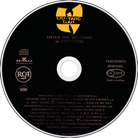 Wu-Tang Clan - Enter the Wu-Tang: 36 Chambers (1993) | thumped.com