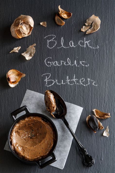 Black Garlic Butter | Black garlic, Food, Garlic recipes