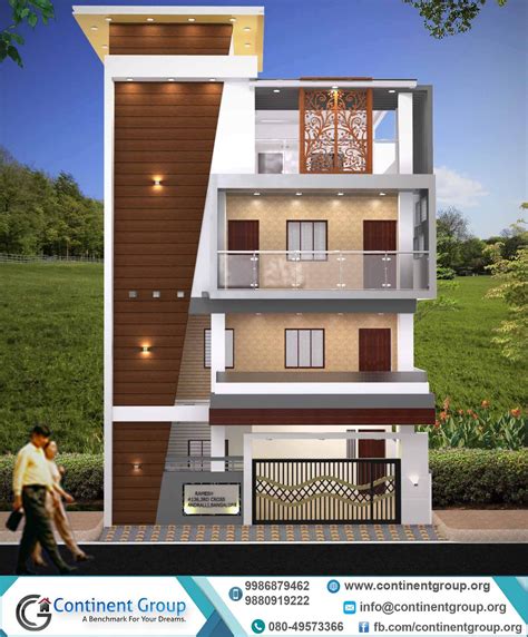 3d building elevation-3d front elevation | 3D Rendering in Bangalore