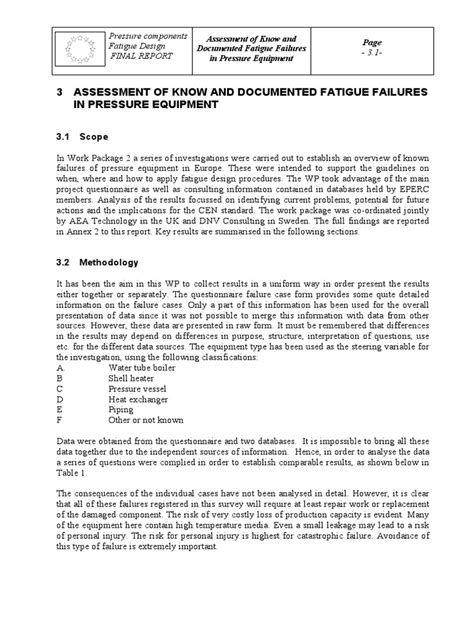 Pressure Vessel Failure Info | PDF | Fatigue (Material) | Boiler