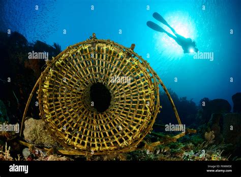 Fish Trap, Fish Trap typical for Alor, Alor Archipelago, Indonesia ...