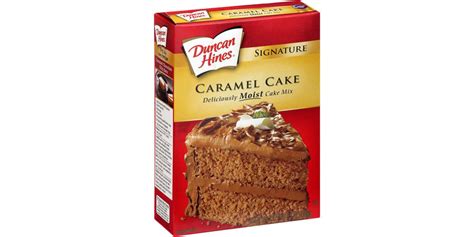 Duncan Hines® Signature Caramel Cake Mix Reviews 2019