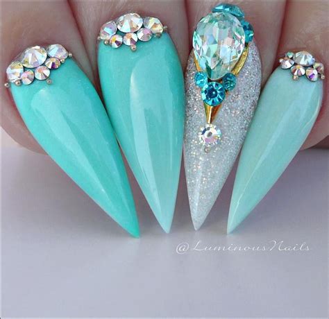 No automatic alt text available. Bling Nails, 3d Nails, Coffin Nails ...