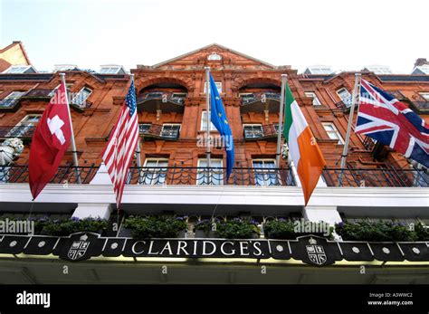 Claridge's Hotel, London England Britain UK Stock Photo - Alamy