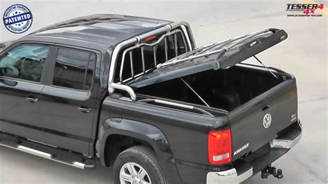 At www.accessories-4x4.com: VW Amarok cover lid pick up offroad 4x4 accessories vs - YouTube