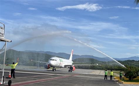 Recibe Puerto Escondido nuevo vuelo del Aeropuerto Internacional Felipe Ángeles – Rosy Ramales