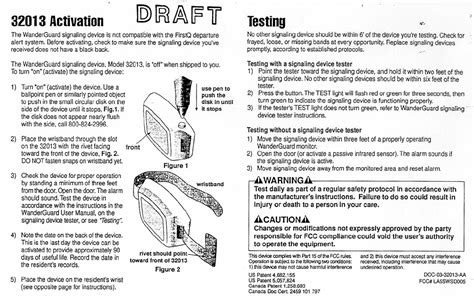 Senior Technologies SWSD005 WanderGuard E+ Transmitter User Manual ...