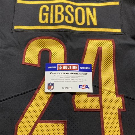 Crucial Catch - Commanders Antonio Gibson Game Worn Jersey (10/05/23 ...