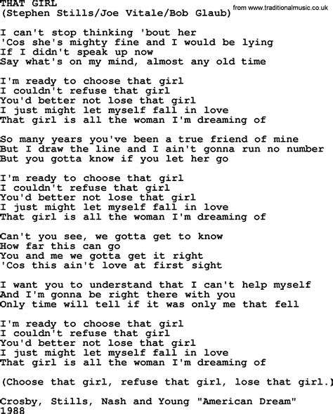 That Girl, by The Byrds - lyrics with pdf