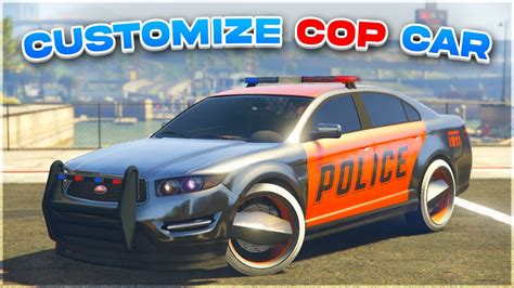 How To Customize Police Cars In GTA 5 Story Mode! (Save Custom Cop Car) - YouTube