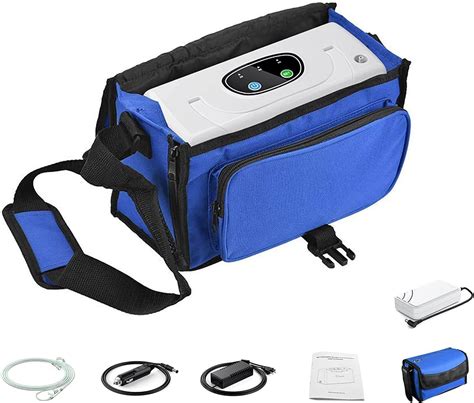 Buy Portable Oxygen Concentrator 3L/min Continuous Flow Oxygen Concentrator Machine for Home and ...