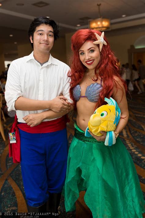 Prince Eric, Ariel, and Flounder Mermaid Halloween Costumes, Ariel ...