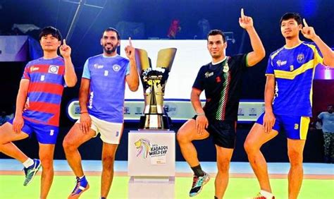 Kabaddi World Cup Winners List ( (Standard & Circular Style)