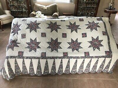 Handmade Amish Quilt King Size 120” x 115" | eBay