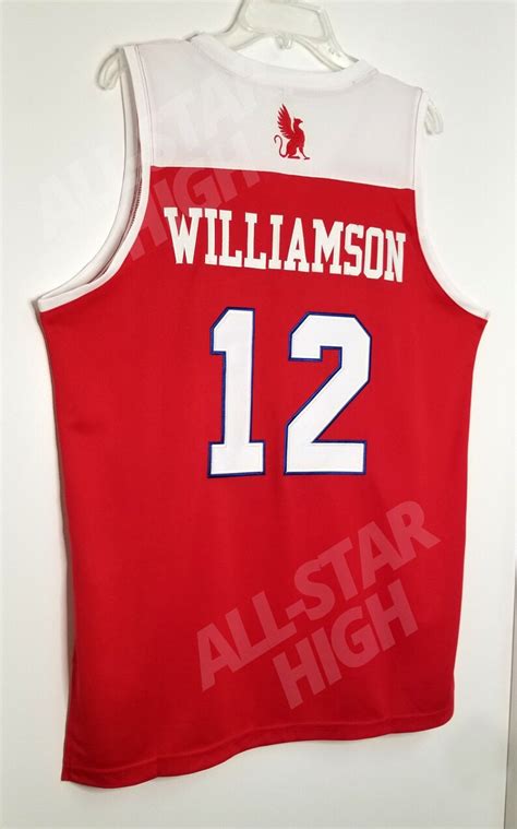 Zion Williamson High School Basketball Jersey Spartanburg - Etsy New ...